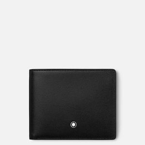 NEW Montblanc Mens BiFold Black Wallet